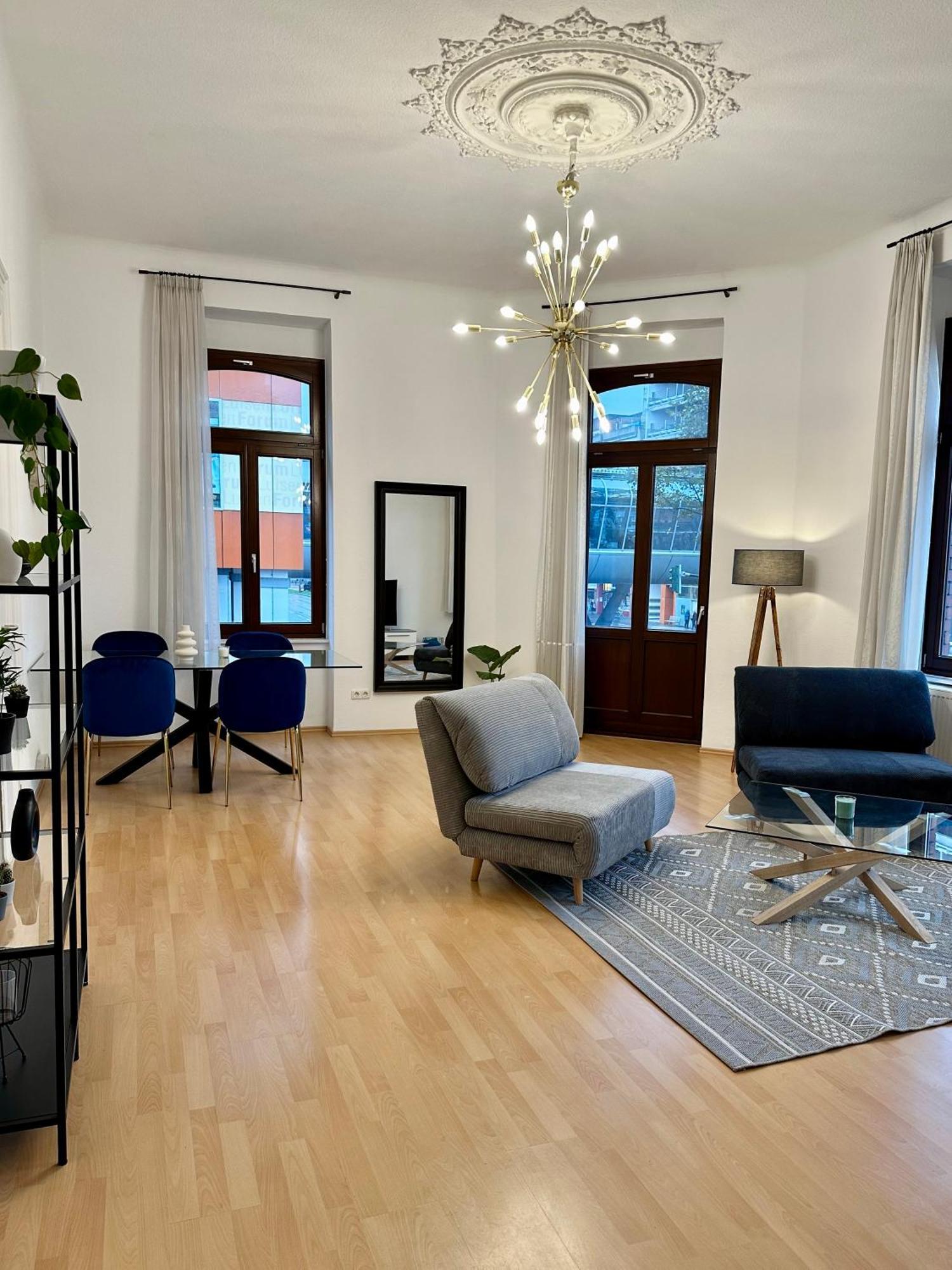 Design Appartement Im Zentrum Von Wiesbaden Eksteriør billede